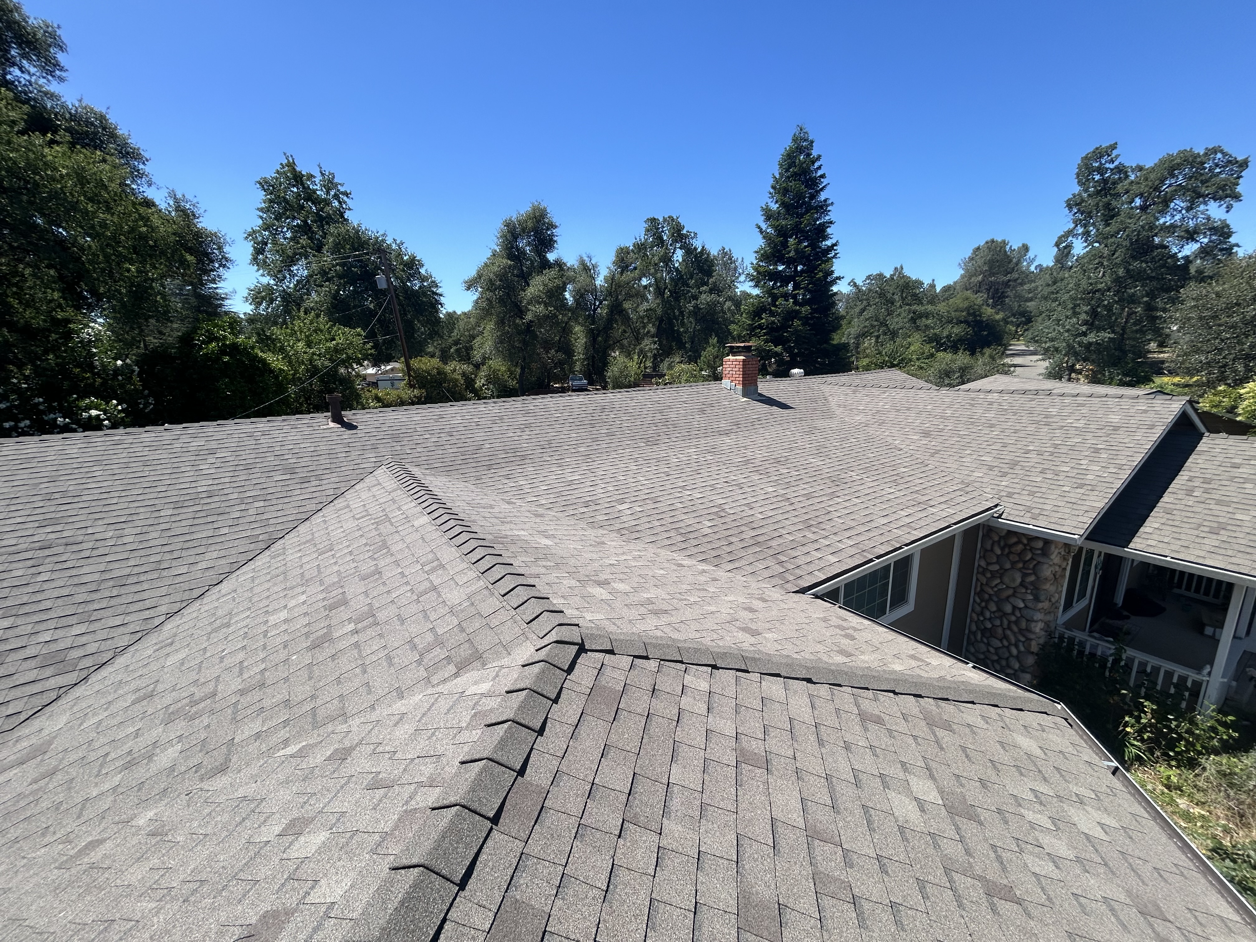 Professional roofing project in Northern California
